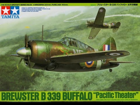 Tamiya 1/48 Brewster B-339 Buffalo # 61094