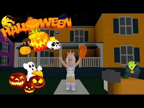 Trick Or Treating In Roblox With Kawaii Kunicorn - 