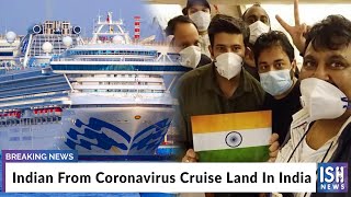 Indian From Coronavirus Cruise Land In India