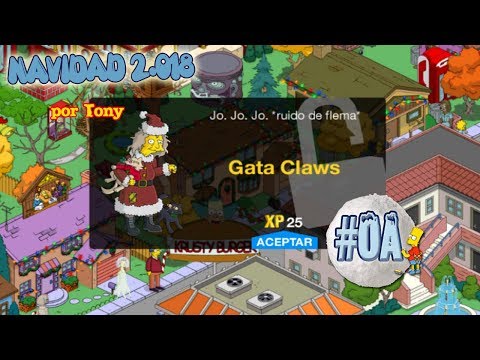 Los Simpson Springfield "Navidad'18: Capítulo Intro - Gata Claws y la Felinavidad" por Tony