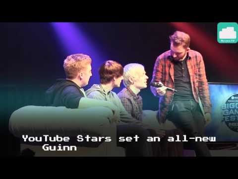 Guinness World Record smashed by @DiamondMinecart @Walington and @InTheLittleWood at #Insomnia56