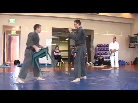 Zen goshu Karate Black belt grading 2011 armed v armed Terry