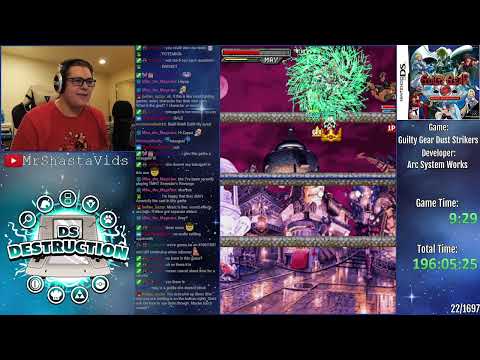 DS Destruction #22/1697: Guilty Gear Dust Strikers