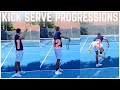 Three Progressions to Improve Your Kick Serve