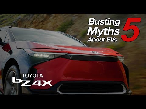 Busting 5 Myths About EVs with the 2023 Toyota bZ4X