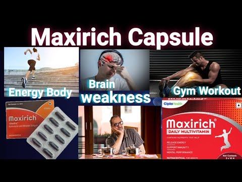Maxirich daily multivitamin softgel