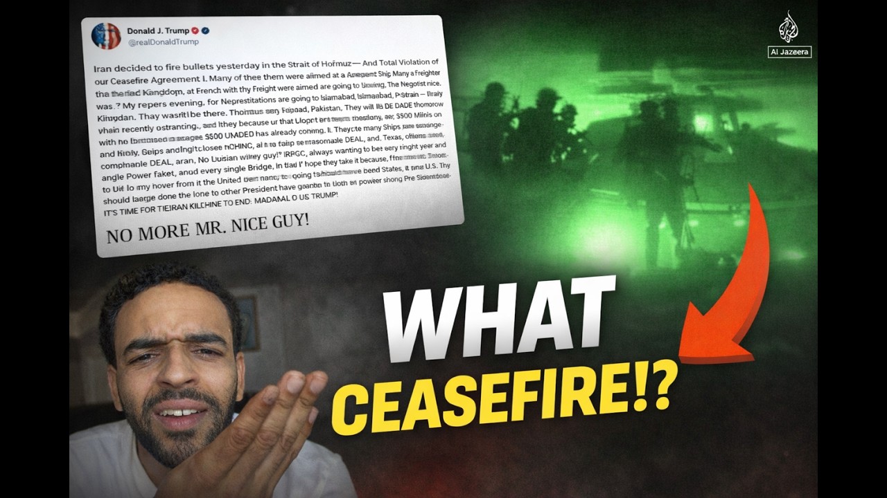 WHAT CEASEFIRE!? US CONTINUES STRAIT OF HORMUZ BLOCKADE