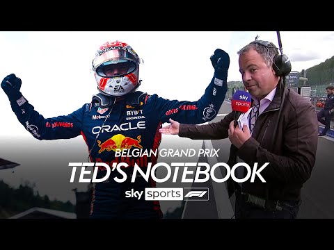 Ted's final notebook before the summer break! ☀ | Ted's Belgian GP Notebook