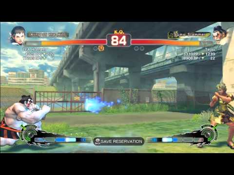 SSF4 AE: TFA Hornett (Sakura) VS Tejax (E. Honda)