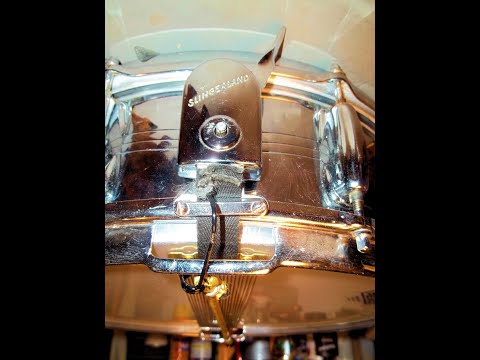 Slingerland Zoomatic Bungee Hack, Gene Krupa 70's COB 5x14 Snare, Wallet Mute