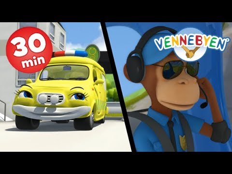 30 minutter Vennebyen - Fargerike episoder med dine favorittfigurer!