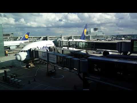 Lufthansa LH 720 Frankfurt - Beijing Airbus A380-800 Frankfurt Airport