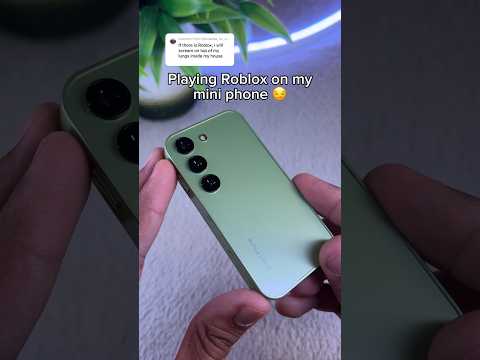 the perfect mini phone 🤭💕 #miniphone #smartphone #samsung #fyp