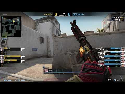 CS:GO POV Demo G2 NiKo (38/16) vs Astralis (de_dust2)