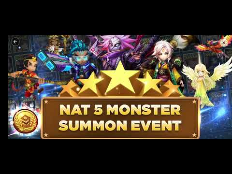 Picking my nat 5 and show case it Summoners war