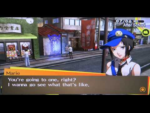 Persona 4 Golden Playthrough pt 50: -Ai Ebihara (Moon)- Marie Goes to School