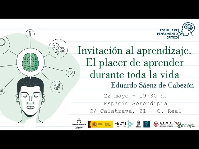 Vídeo relacionado con Invitación al aprendizaje: El placer de aprender durante toda la vida
