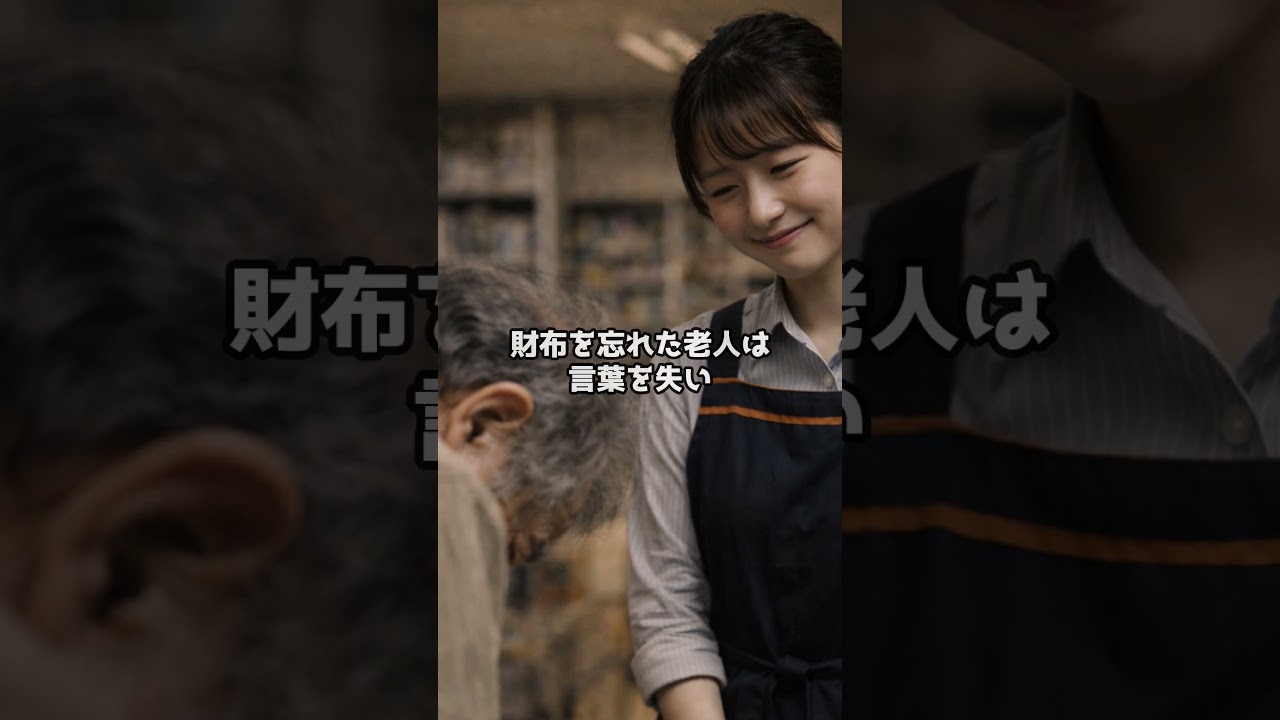 財布を忘れた老人に冷たい視線。その場にいた少女だけが見捨てなかった