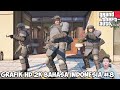 PERAMPOKAN BANK PALING EPIC DENGAN FULL ARMOR DAN MINI GUN GTA V HD GAMEPLAY 8