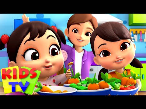 Vegetable Song | Yummy Veggies | Healthy Food | Nursery Rhymes for Children & Baby Songs | Kids Tv