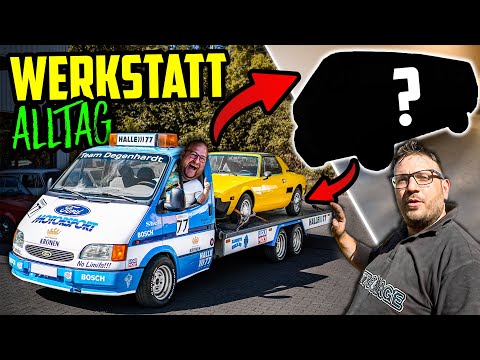 Das TAUSCHGESCHÄFT mit GIU! - Werkstattalltag Halle 77 - Marco nimmt EUCH mit!