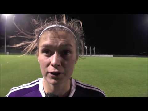 Anaëlle Wiard après RSC Anderlecht – KAA Gent Ladies le 18.11.2016