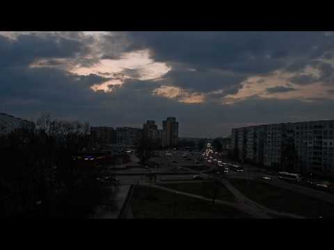 Time Lapse - Night Fall in Riga