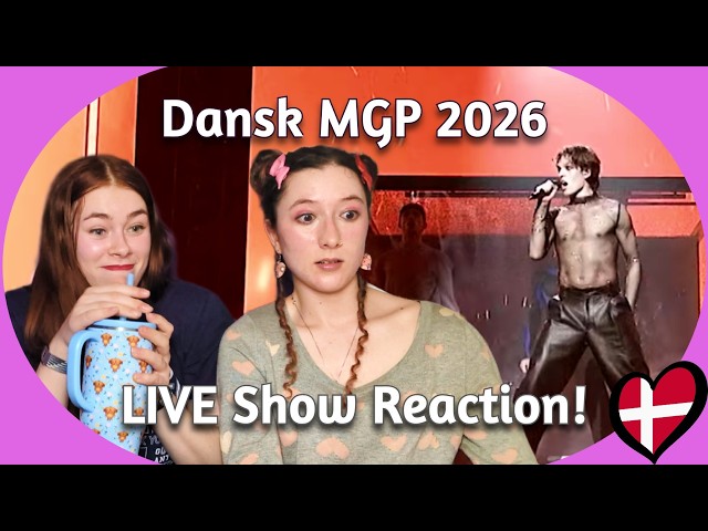 🇩🇰 Our FIRST National Final Live Reaction!—We react to DMGP 2026