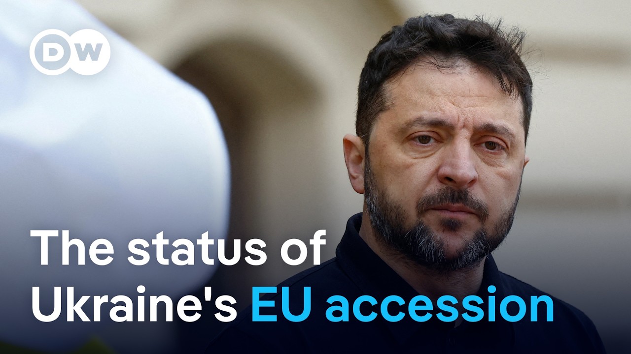 Where does Ukraine stand on its path toward joining the EU? | DW News