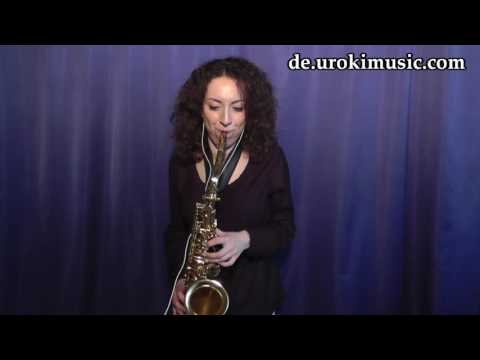 Saxophon Lernen Major lazer Lean On - Cover Saxophonunterricht Noten Schule Lied Lehrer Klasse