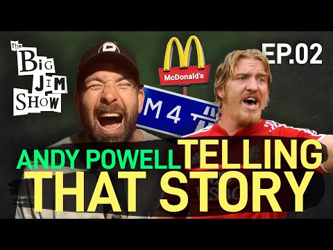 Andy Powell Tells the Infamous Golf Buggy Story | The Big Jim Show