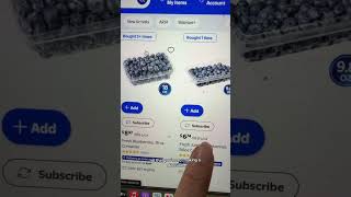 Blueberry prices are sky high right now