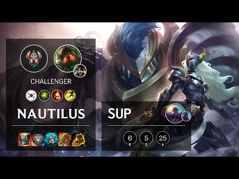 Nautilus Support vs Braum - KR Challenger Patch 10.4