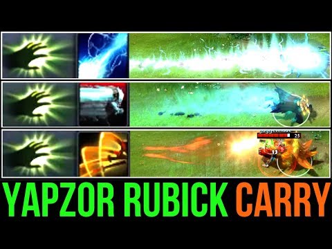 Yapzor Rubick GOD - Midlane Carry Build Dota2