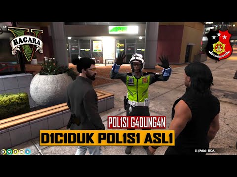 KOCAK !! KOMANDAN SAMPAI DIPENJARAIN ANGGOTA SENDIRI | TANGKAP POLISI GADUNGAN | GTA 5 #bagararp #02