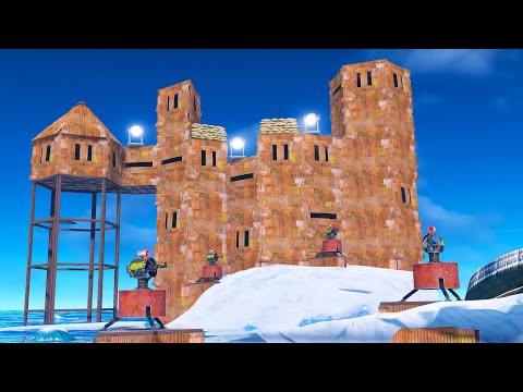 i built a solo iceberg fortress on force wipe...