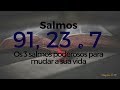 Salmos 91 23 E 7 Os 3 Salmos Poderosos Para Mudar A Sua Vida