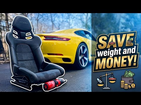 Porsche OEM Carbon Bucket Seats Install (DIY LWB Retrofit). EASY!