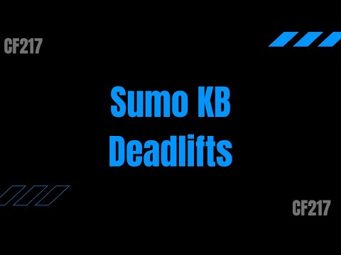 CF217 Sumo KB Deadlifts