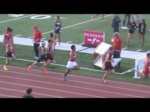 Redondo Boys Invitational 800 Kevin Wilkinson-School Record