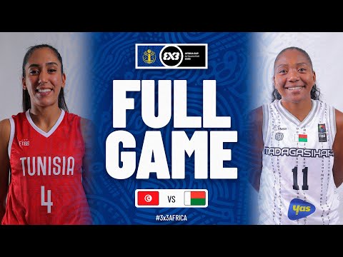 Tunisia 🇹🇳 vs Madagascar 🇲🇬 | Women | Full Pool Game | FIBA 3x3 Africa Cup 2025