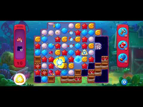 Fishdom Hard level 12220 no boosters フィッシュダム ハード