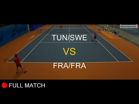 DARMOUL A (TUN) / GABELIC T (SWE) VS BAZIN L (FRA) / JACQUEMIN G (FRA) - Open Super 12 Auray 2020