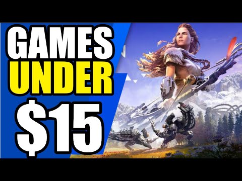 GAMES UNDER $15 FOR PS4