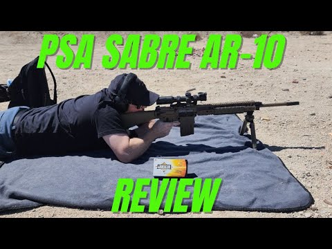 PSA Sabre AR-10 Rifle Forged 20" .308 Review | The M110 Clone Is Here!