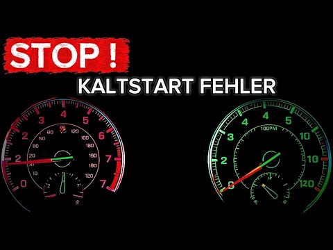 Kaltstart im Winter – Dieser Fehler schadet deinem Motor massiv ⚠️
