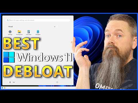 Best Way To Debloat Windows 11