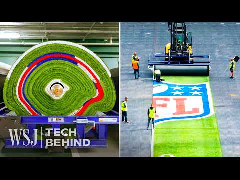 The NFL’s Secret Weapon in London Is This Hidden Stadium Tech | WSJ Tech Behind