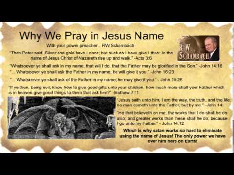 Power in the Name of Jesus! - RW Schambach