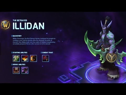 Illidan Hero Abilities Preview - Heroes of the Storm Alpha